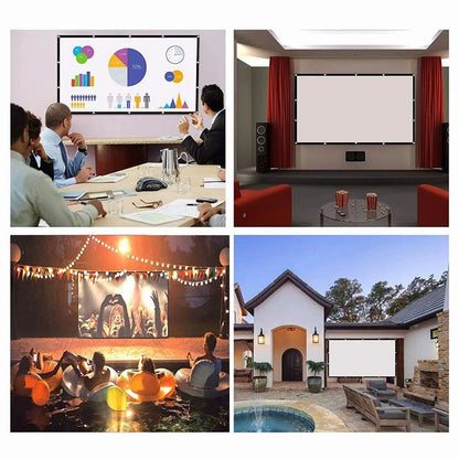 Projector Screen Transform Any Space into a Cinema